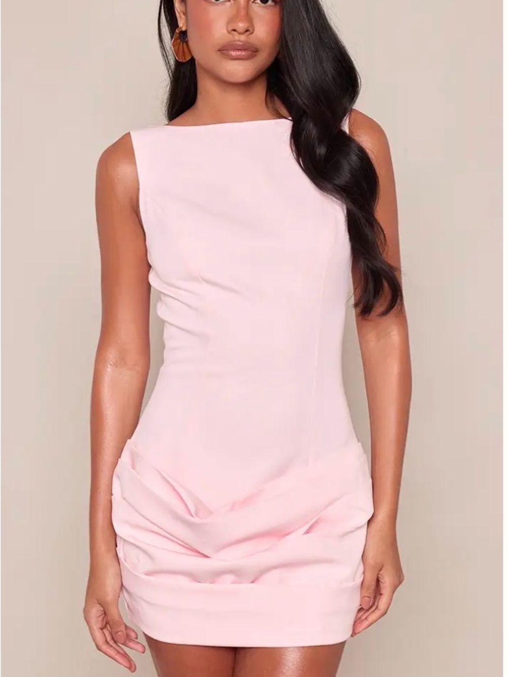 Pretty Little Thing Baby Pink Dress